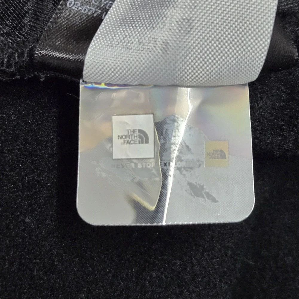 The North Face Men Jacket XXL Black Vest Fleece Apex Activewear Zipper